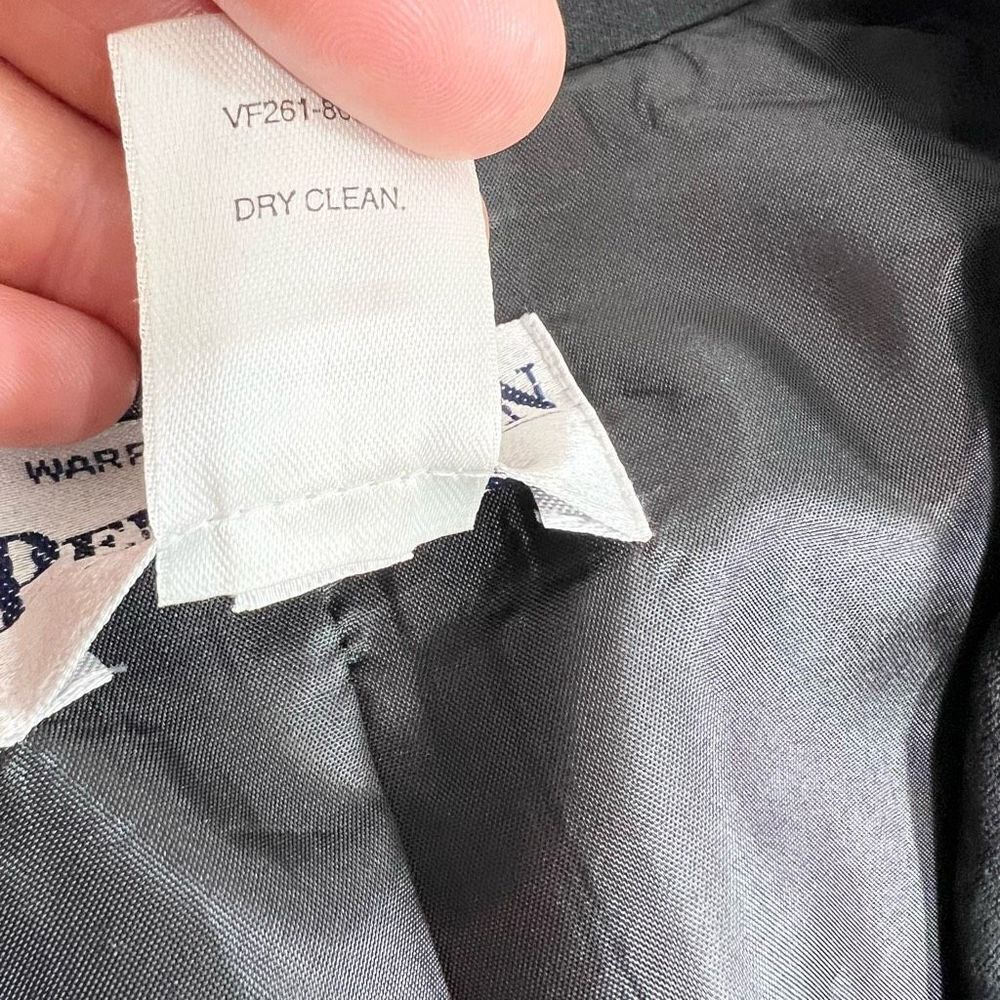 Pendleton Three Button Blazer Women's 12 Black La… - image 6